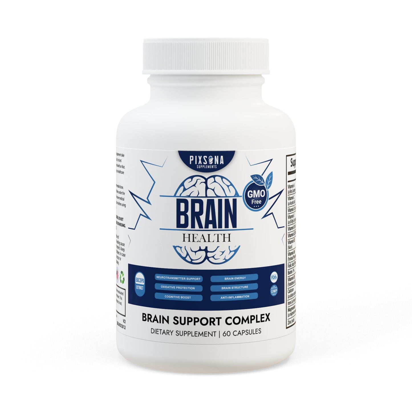 Brain Support Complex Supplement (60 Capsules)