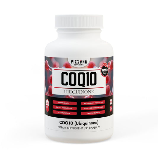 CoQ10 (Ubiquinone) Supplement (30 Capsules)